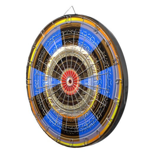 Viking Shield 18 inch Dart Board Gift voor hem Dartbord (Voorkant Rechts)