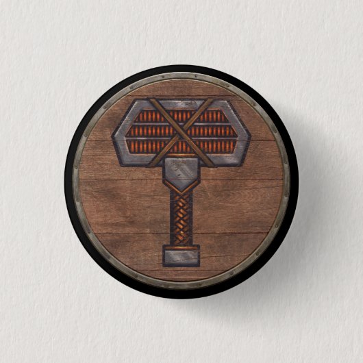 Viking Shield Button - (Voorkant)
