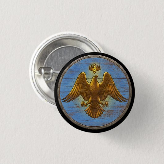 Viking Shield Button - Eagle (Voorkant /achterkant)