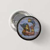 Viking Shield Button - Heimdallr (Voorkant /achterkant)