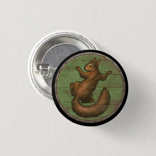 Viking Shield Button - Ratatoskr (Voorkant /achterkant)