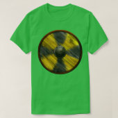 Viking Shield Cross Black Yellow T-shirt (Design voorkant)
