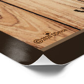 Viking Shield en bijlen Perfect Poster (Hoek)