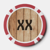 Viking Shield en bijlen Poker Chips (Achterkant)