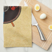 Viking Shield en bijlen Theedoek (Quarter Fold)