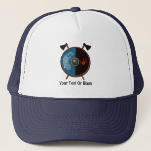 Viking Shield en bijlen Trucker Pet
