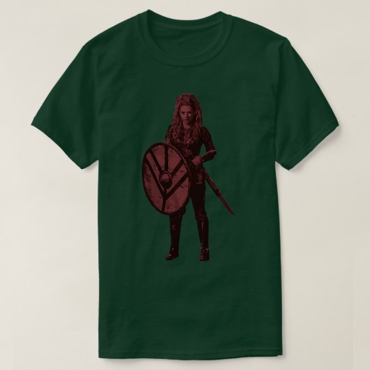 Viking Shield Maiden 2 T-shirt (Design voorkant)