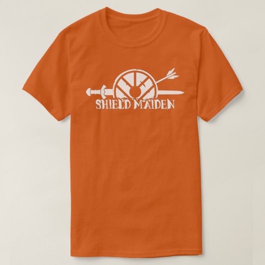 Viking Shield Maiden Scandinavian folklore Vrouw T-shirt (Design voorkant)