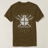 Viking Shield Maiden T-shirt (Design voorkant)