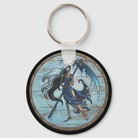 Viking Shield Sleutelhanger - Hel (Voorkant)