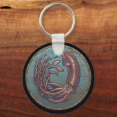 Viking Shield Sleutelhanger - Kraken (Voorkant)