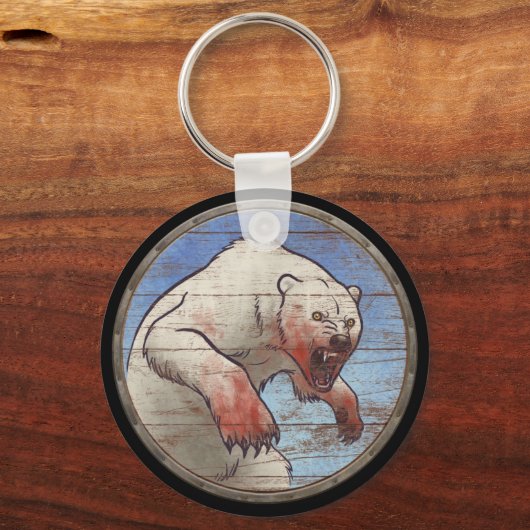 Viking Shield Sleutelhanger - Polar Beer (Voorkant)