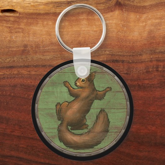 Viking Shield Sleutelhanger - Ratatoskr (Voorkant)