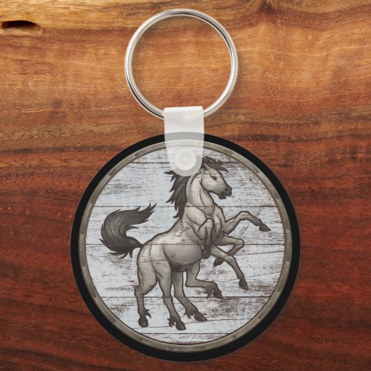 Viking Shield Sleutelhanger - Sleipnir (Voorkant)