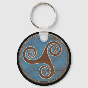 Viking Shield Sleutelhanger - Trisaking