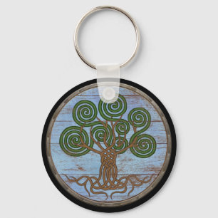 Viking Shield Sleutelhanger - Yggdrasil