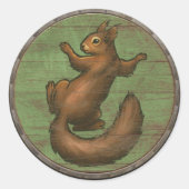 Viking Shield Sticker - Ratatoskr (Voorkant)