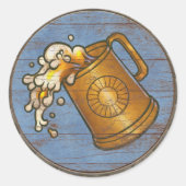 Viking Shield Sticker - Tankard (Voorkant)