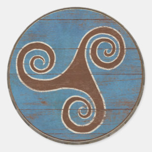 Viking Shield Sticker - Trisaking