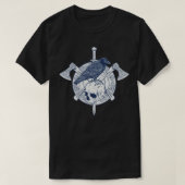 Viking shield t-shirt (Design voorkant)