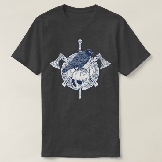 Viking shield t-shirt (Design voorkant)