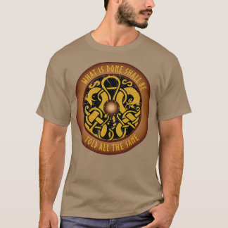 Viking Shield Wat is er gebeurd Viking Lore T-shirt