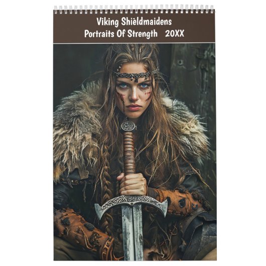 Viking Shieldmaidens – Portraits Of Strength Kalender (Hoes)
