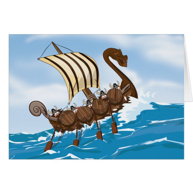 Viking Ship (Voorkant Horizontaal)