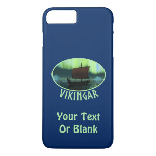 Viking Ship and Northern Lights Case-Mate iPhone Case