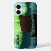 Viking Ship and Northern Lights Case-Mate iPhone Case (Achterkant)
