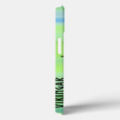 Viking Ship and Northern Lights Case-Mate iPhone Case (Achterkant / Rechts)