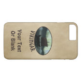 Viking Ship and Northern Lights Case-Mate iPhone Case (Achterkant (Horizontaal))