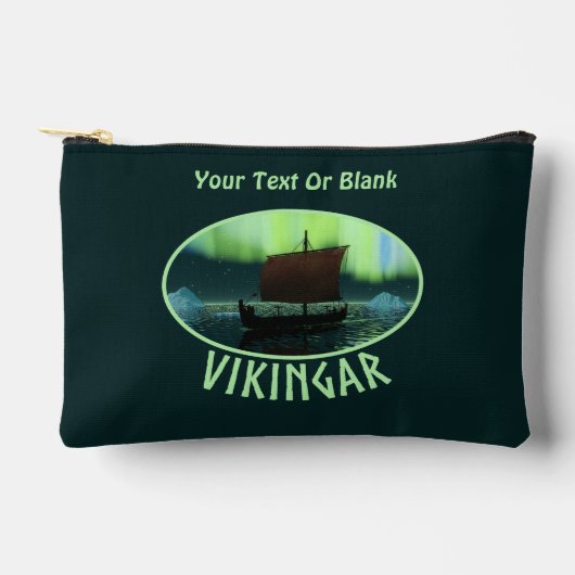 Viking Ship and Northern Lights Etui (Voorkant)