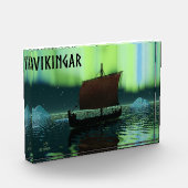 Viking Ship and Northern Lights Fotoblokken (Links)