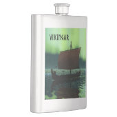 Viking Ship and Northern Lights Heupfles (Rechts)