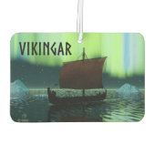 Viking Ship and Northern Lights Luchtverfrisser (Achterkant)