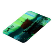 Viking Ship and Northern Lights Magneet (Linkerzijde)