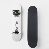 Viking Ship and Northern Lights Skateboard (Voorkant)