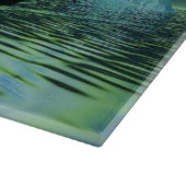 Viking Ship and Northern Lights Snijplank (Hoek)