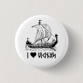 Viking Ship Button (Voorkant)