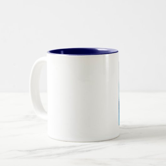 Viking Ship Coffee Mok (Voorkant links)