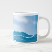 Viking Ship Grote Koffiekop (Rechts)