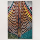 Viking Ship Hull - 20x30 - 1014 pcs Jigzaag Puzzle Legpuzzel (Verticaal)