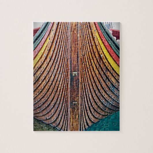 Viking Ship Hull - 8 x 10 - 110 stuks. Jigzaag Puz Legpuzzel (Verticaal)