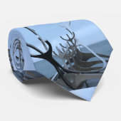 Viking Ship, IJsland Stropdas (Opgerold)