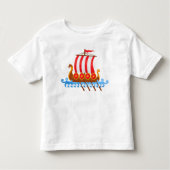 Viking Ship Kinder Shirts (Voorkant)
