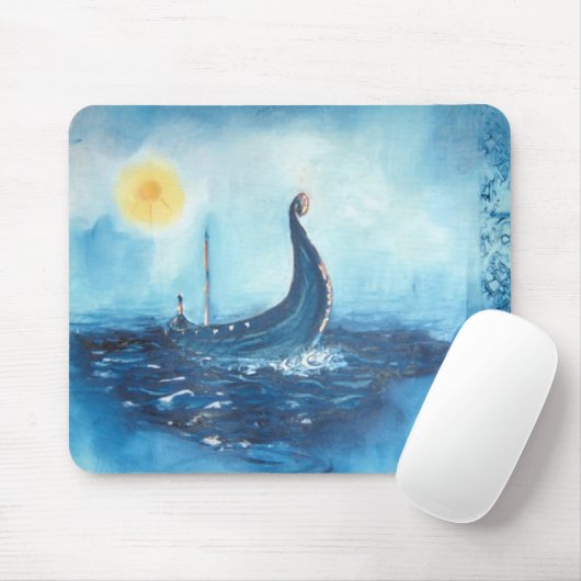 Viking Ship Muismat (Met muis)