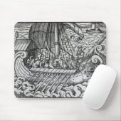 Viking Ship Muismat (Met muis)