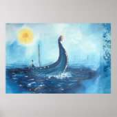 Viking Ship Poster (Voorkant)