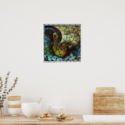 Viking Ship Poster (Keuken)